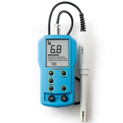 HI9812-5微电脑pH-EC-TDS-℃测定仪