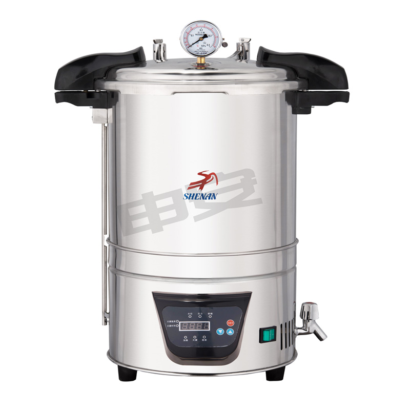 上海申安DSX-18L手提式压力蒸汽灭菌器灭菌锅18L